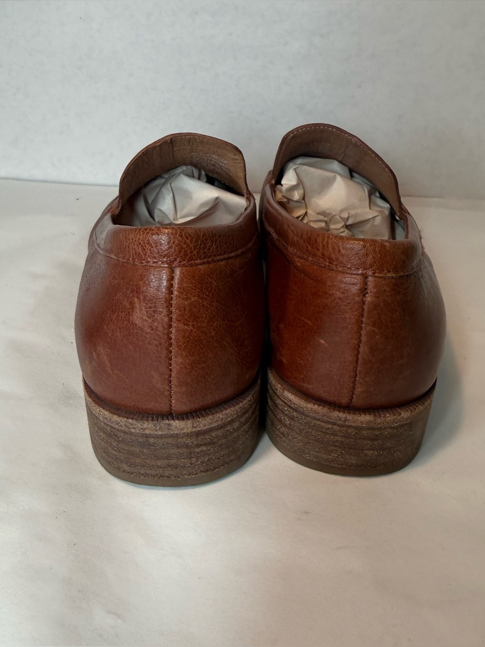 Madewell Frances Leather Loafer Slip on w Cloudlift Cushion H2419 Shoes SZ 6 - Picture 3 of 8